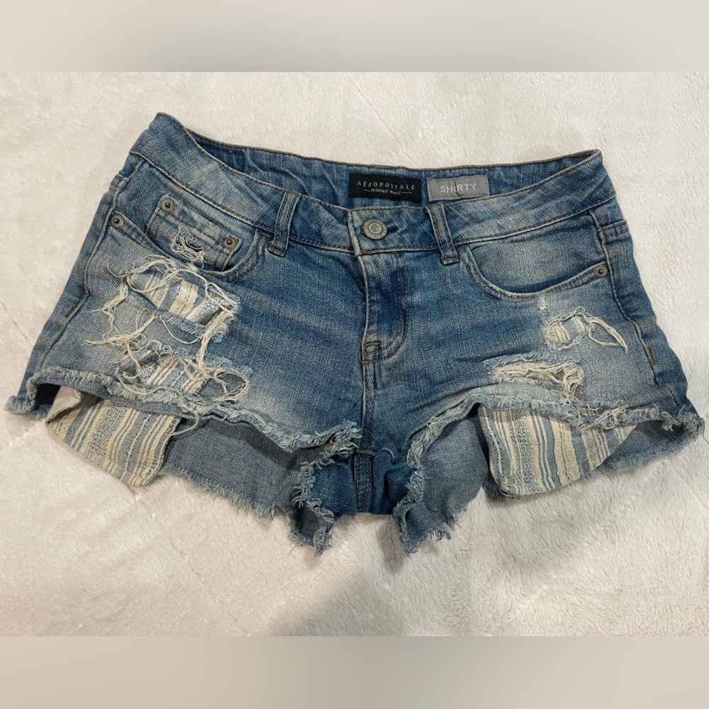 Aeropostale Womens Jean Shorts